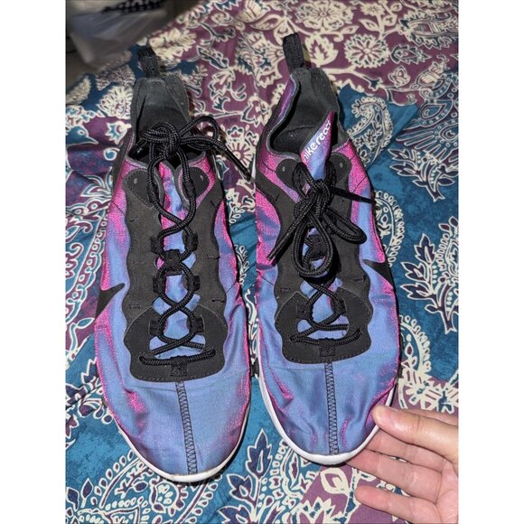 Nike React Element 55 PRM "Sunset" Black Purple White BQ9241-002 Men's 10 - Picture 4 of 12
